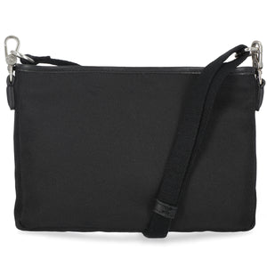 Harley-Davidson Women's Classic Codura Genuine Leather/Canvas 8"x5.5" Hip Bag, Grey MHW001/30