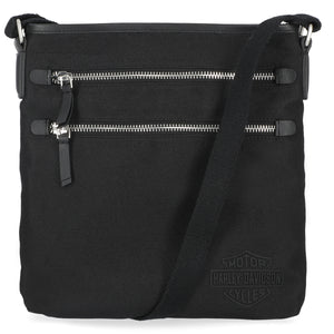Harley-Davidson Women's Classic Codura 10"x11" N/S Crossbody, Grey MHW002/30