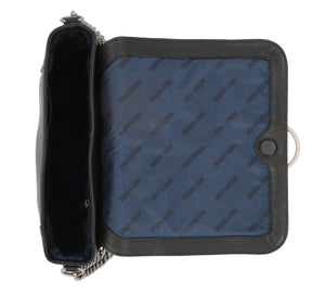 Harley-Davidson Women's Magnetic Flap Closure O Ring Chain Purse, MHW047