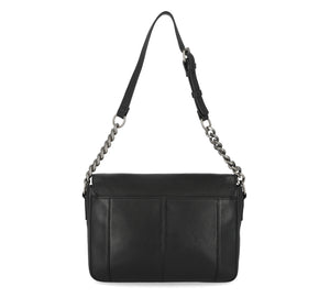 Harley-Davidson Women's Magnetic Flap Closure O Ring Chain Purse, MHW047