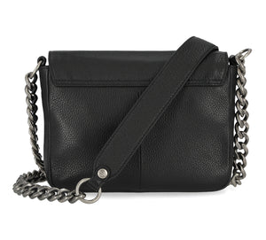 Harley-Davidson Women's Magnetic Flap Closure O Ring Pebble Leather Crossbody Purse MHW048