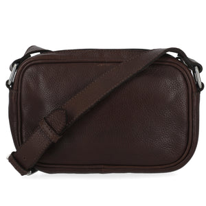 Harley-Davidson Women's Traditional B&S Logo Leather Crossbody Purse, Brown MHW155/01