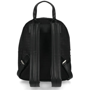 Harley-Davidson Women's Croco Embossed Stud Bar & Shield Backpack, Black MHW203/08