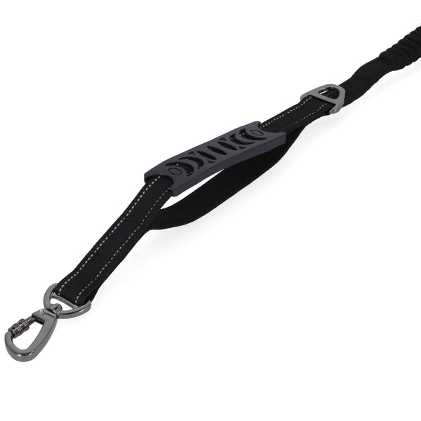 Harley-Davidson Flex Nylon Web With Rubber Logo Pet Leash, Black MPC101