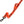 Orange dog leash with black 'Harley-Davidson' branding on a white background