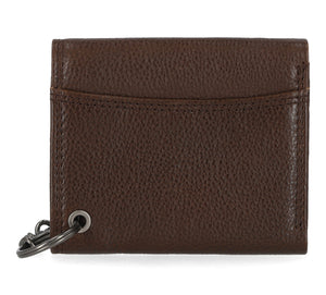 Harley-Davidson Men's Classic Genuine Leather Iconic B&S Eagle Wallet, Brown MWM040/34