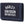 Navy blue wallet with 'Harley-Davidson Motorcycles' text on a white background