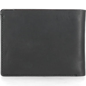 Harley-Davidson Men's Vintage B&S Logo RFID Leather Billfold Wallet, Black MWM129/08