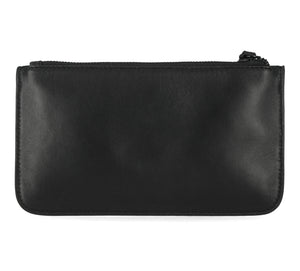 Harley-Davidson Women's Bar & Shield Cone Stud Crossbody Clutch, Black MWW025
