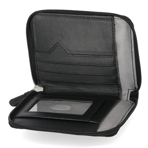 Harley-Davidson Women's Wille G. Skull Embellished Detachable Wristlet Wallet, Black MWW051/08