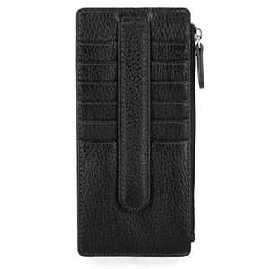 Harley-Davidson Women's Core Stud Leather 6.75 x 3.5 Card Case Wallet, Black MWW077/08