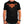 Black t-shirt with orange skull design and text 'Demons Behind Me' on a white background