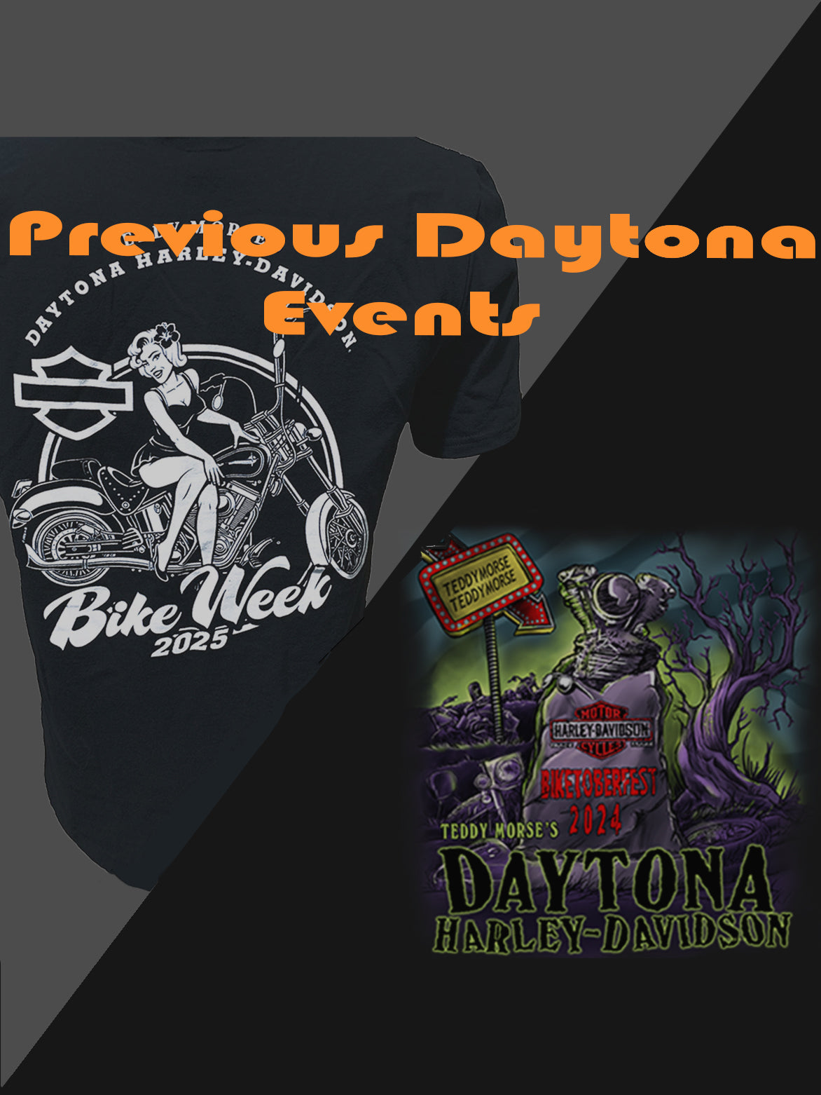 Shop Our Previous Daytona Bike Week & Biketoberfest Apparel