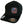 Black cap with a patriotic emblem on a white background