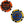 Teddy Morse's Daytona Harley-Davidson Exclusive Biketoberfest 2026 Mecha Shark/ Crab Fink Poker Chip Set of 2 Poker Chips Orange/Gold