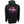 A black Harley-Davidson pullover hoodie with a pink and white graphic on the chest and white text on the sleeve, shown against a plain white background.