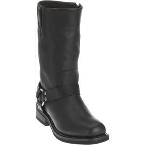Harley-Davidson Men's Hustin 11-Inch Waterproof Harness Motorcycle Boots, Black D95353