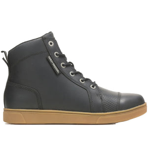 Harley-Davidson Men's Breman Motorcycle Sneaker Boots, Black D96260