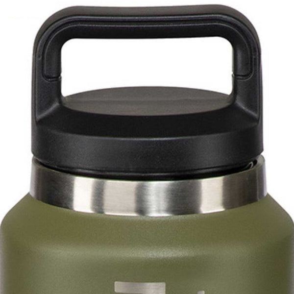 Harley-Davidson Double-Wall Stainless Steel Motor Co. 33 oz. Water Bottle, Military Green HDL-18616