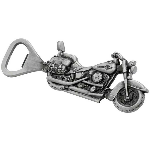 Harley-Davidson 3D Sculpted Classic Softail Motorcycle Bottle Opener, Antique, HDX-98550