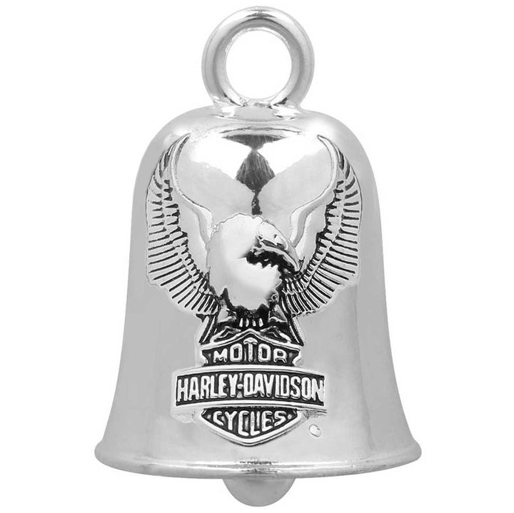 Harley-Davidson Proud Eagle Bar & Shield Ride Bell, Stainless Steel  HRB026