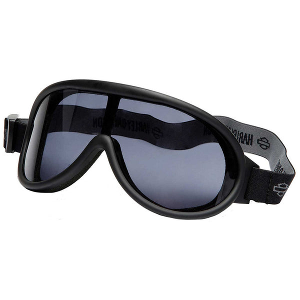 Harley-Davidson Men's Glory Days Fixed Foam Goggles, Smoke Color Enhancing Lens HZ0041-02A