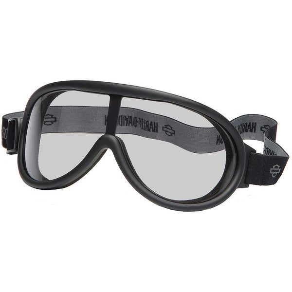 Harley-Davidson Men's Glory Days Fixed Foam Goggles, Clear Light Adjusting Lenses HZ0041-02C