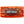 Orange Harley-Davidson headband with flame design on a white background