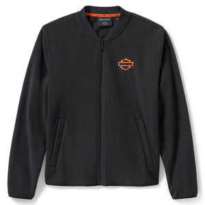 Haley-Davidson Men's HD Tech 3-In-1 Midweight Zip-Up Jacket, Black 97436-25VM