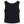 Black tank top on a white background