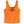Orange tank top with a logo on a white background