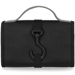 Harley-Davidson Men's Embossed Bar & Shield Logo Hanging Toiletry Kit, Black MHM006/08