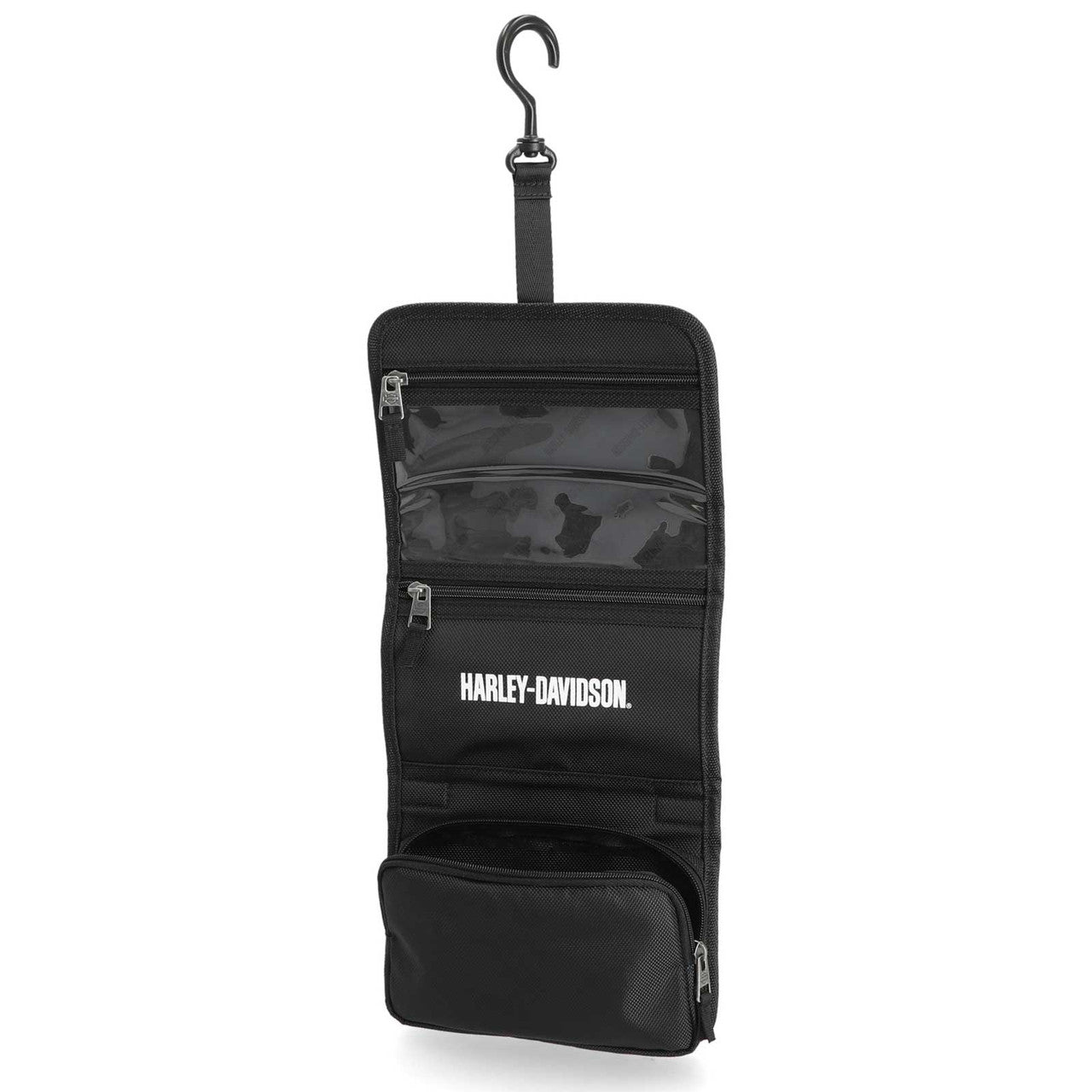 harley davidson toiletry travel bag Harley-Davidson Hanging Travel Bag Kit, Black