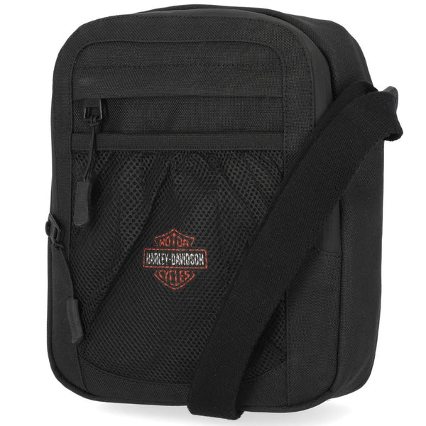 Harley-Davidson Women's Modular Bar & Shield Adjustable Crossbody Pouch, Black MHU006/08