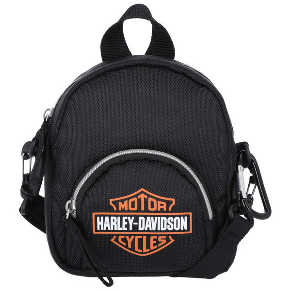 Harley-Davidson Women's Bar & Shield Logo Convertible Mini Backpack, Black MHW163/108