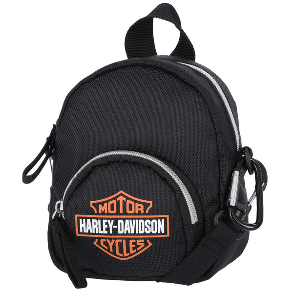 Harley-Davidson Women's Bar & Shield Logo Convertible Mini Backpack, Black MHW163/108