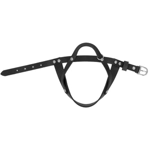 Harley-Davidson Genuine Leather Dog Harness, Embossed H-D Logo, Black MPC004/08