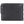 Black leather bifold wallet with a side tab closure, a metal grommet on the upper right, and decorative stitched detailing along the right edge, shown on a plain white background.