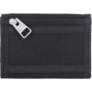 Harley-Davidson Men's H-D Arched Script Logo Tri-Fold Polyester Velcro Wallet, Black MWM081/08