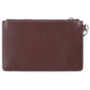 Harley-Davidson Women's Floral Bar & Shield Genuine Leather Wristlet, Brown MWW042/01
