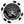 Daytona Harley-Davidson branded poker chip with black and white design