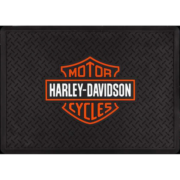 Harley-Davidson All-Weather Protection Bar & Shield Cargo Floor Mat For SUV/CUV, Black PL1807