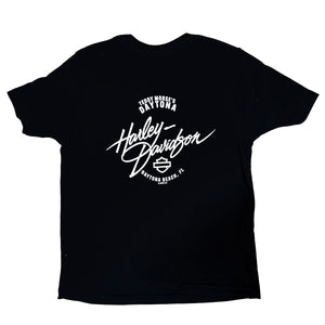 Harley-Davidson Youth Girls' Born 2 Ride Short Sleeve Shirt, Black