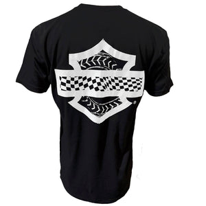 Teddy Morse's Daytona Harley-Davidson Men's Dealer Logo Short Sleeve Shirt, Black