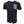 A black short-sleeve t-shirt with a distressed graphic on the left chest reading 'TRIKE TOBER ZEST' in white, red, and blue, displayed on a solid white background.