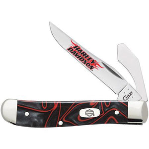 Mini Trapper Folding Pocket Knife with Lava Kirinite Handle 52159