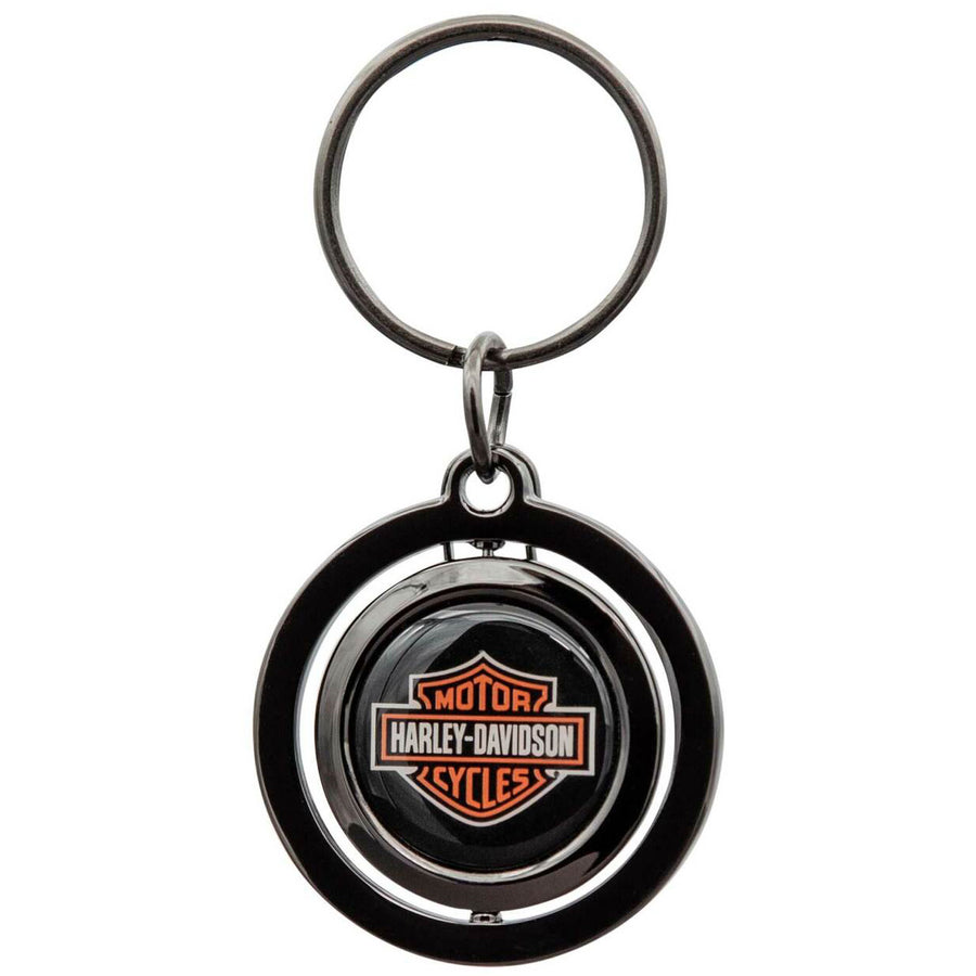 Harley-Davidson Classic Bar & Shield Logo Spinner Key Chain PL4528