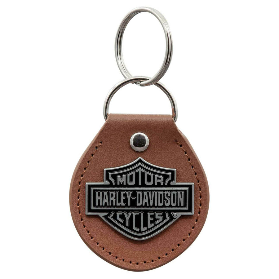 Harley-Davidson Classic Bar & Shield Logo Vinyl Fob Key Chain PL4547