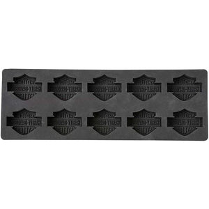 Harley-Davidson Core Bar & Shield Silicone Ice Cube Tray, Black HDX-98500