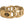 Harley-Davidson Women's B&S Mariner Chain Ring - Gold Stainless Steel, HSR0106
